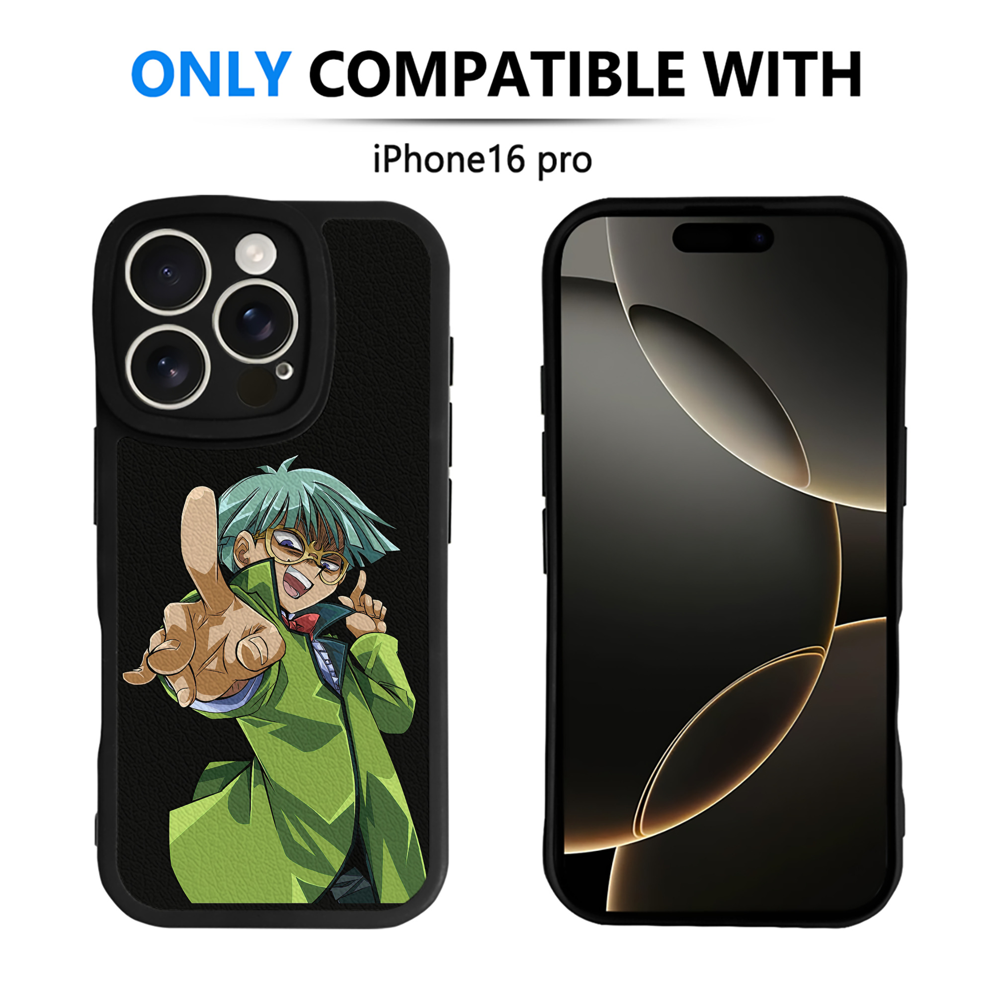 遊☆戯☆王 Yu-Gi-Oh! 【iPhone 16シリーズ対応】シリコンスマホケース（レザー調） 材質：シリコン